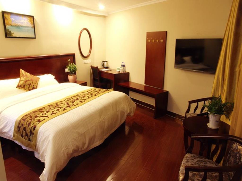 GreenTree Inn JiangSu SuQian YiWu Business Center FuKang Avenue Express Hotel Bagian luar foto