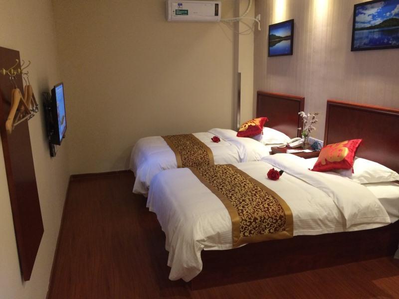 GreenTree Inn JiangSu SuQian YiWu Business Center FuKang Avenue Express Hotel Bagian luar foto